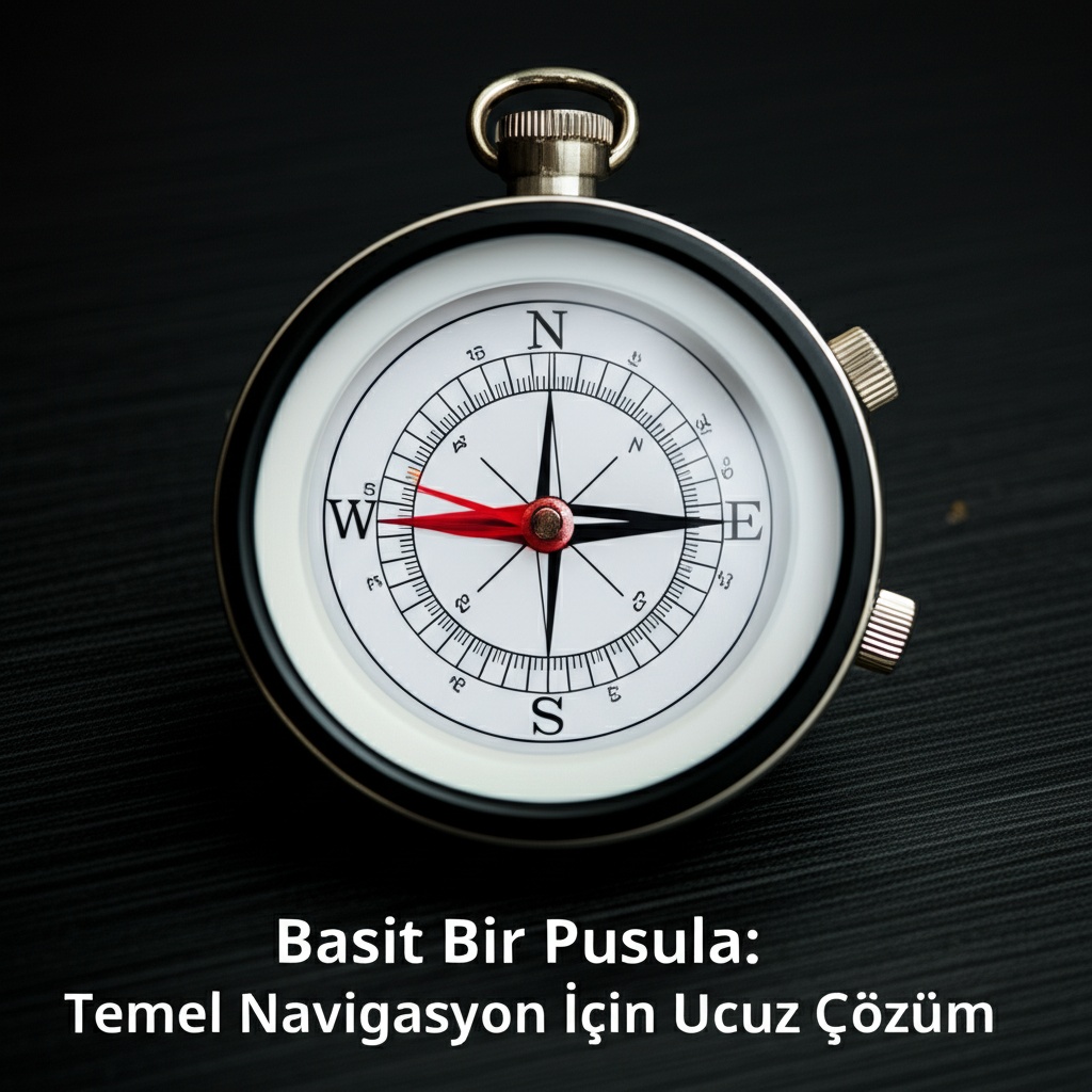Basit Bir Pusula: Temel Navigasyon İçin Ucuz Çözüm