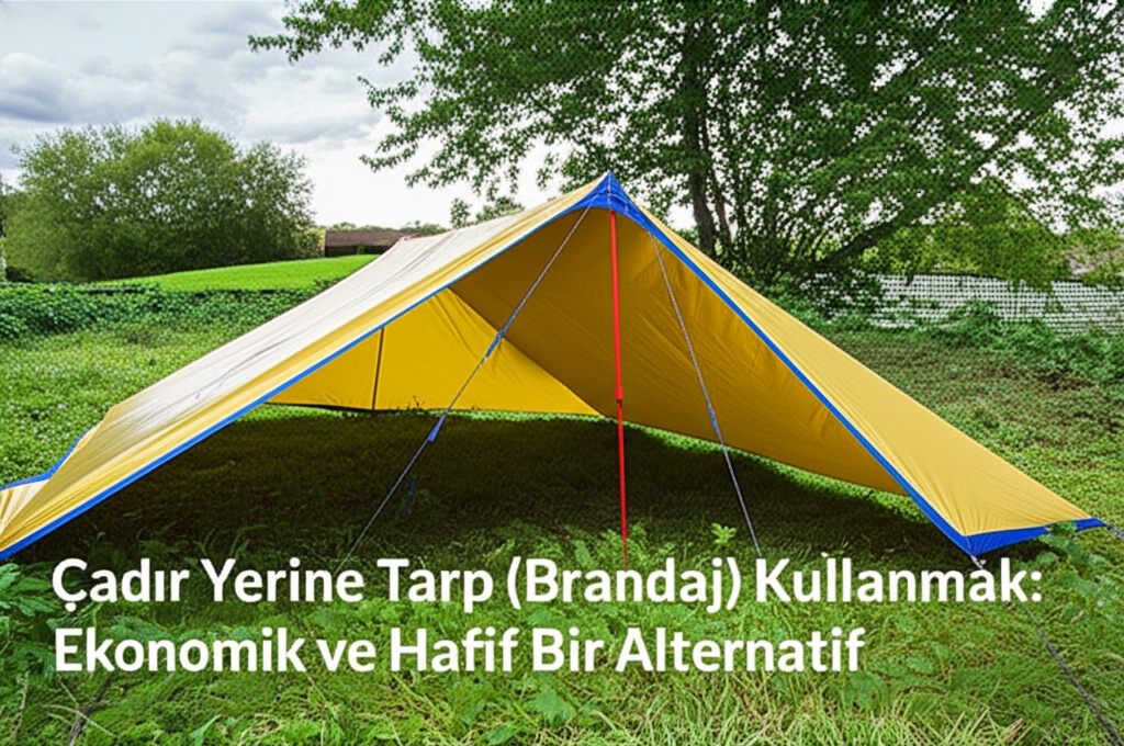 Çadır Yerine Tarp (Brandaj) Kullanmak: Ekonomik ve Hafif Bir Alternatif