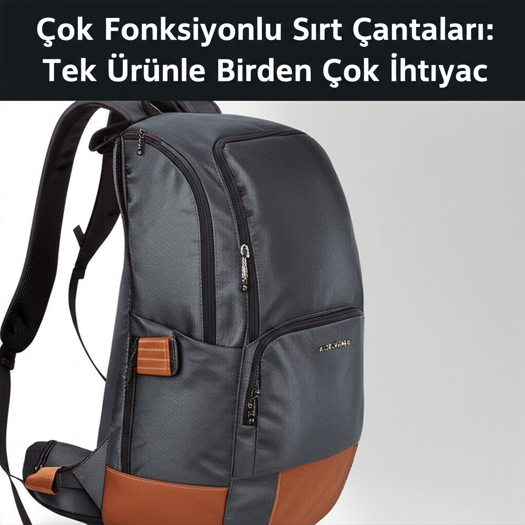 Çok Fonksiyonlu Sırt Çantaları: Tek Ürünle Birden Çok İhtiyaç