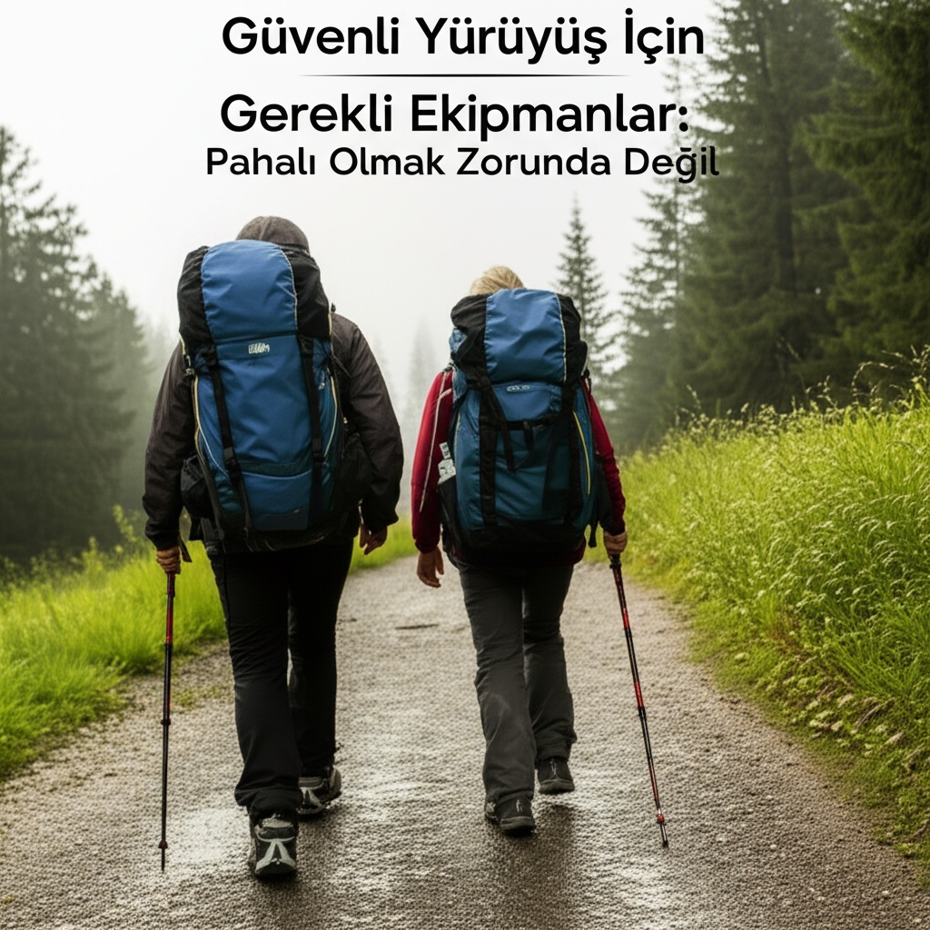 Güvenli Yürüyüş İçin Gerekli Ekipmanlar: Pahalı Olmak Zorunda Değil
