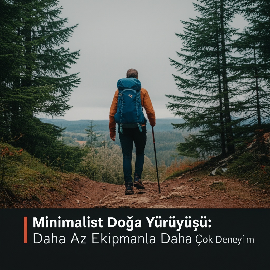 Minimalist Doğa Yürüyüşü: Daha Az Ekipmanla Daha Çok Deneyim
