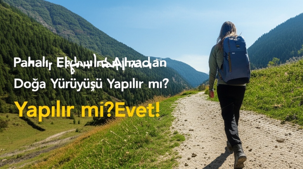 Pahalı Ekipman Almadan Doğa Yürüyüşü Yapılır mı? Evet!